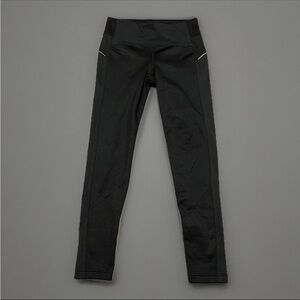 Athleta Women's Black Stretch Yoga Workout Leggings Stretch Pilates Pants Medium